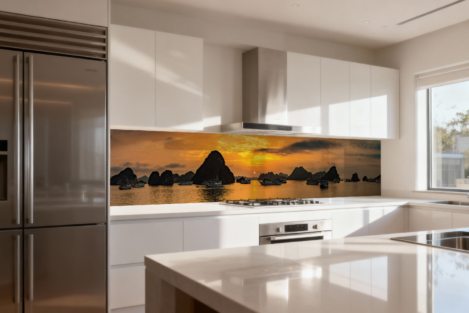 Küchenrückwand Meereslandschaft Sunset