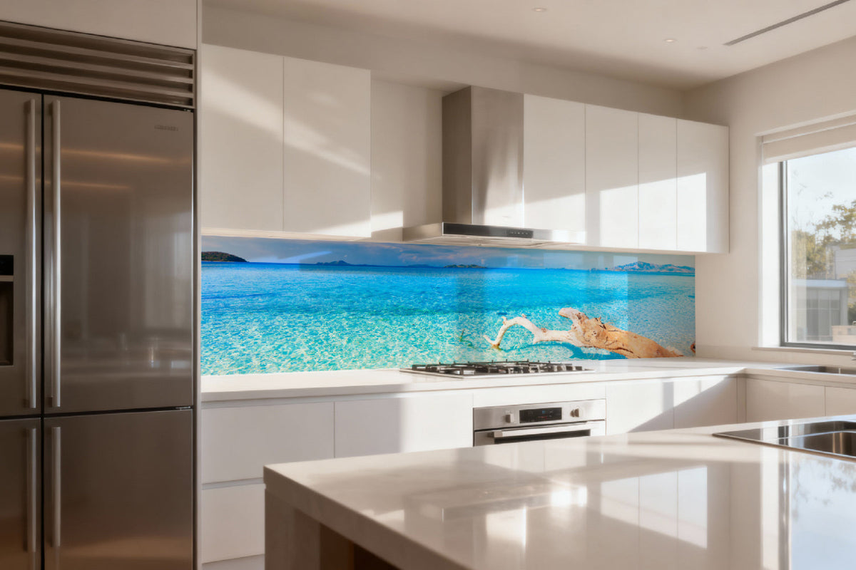 Küchenrückwand Türkisblaues Meer