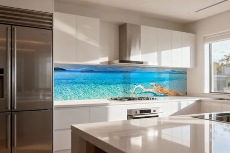Küchenrückwand Türkisblaues Meer