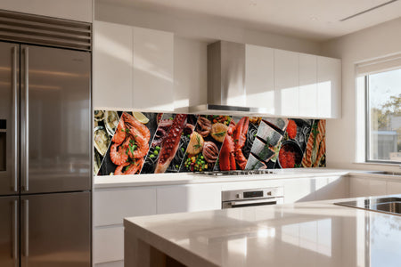 Küchenrückwand Meeresfrüchte & Fisch