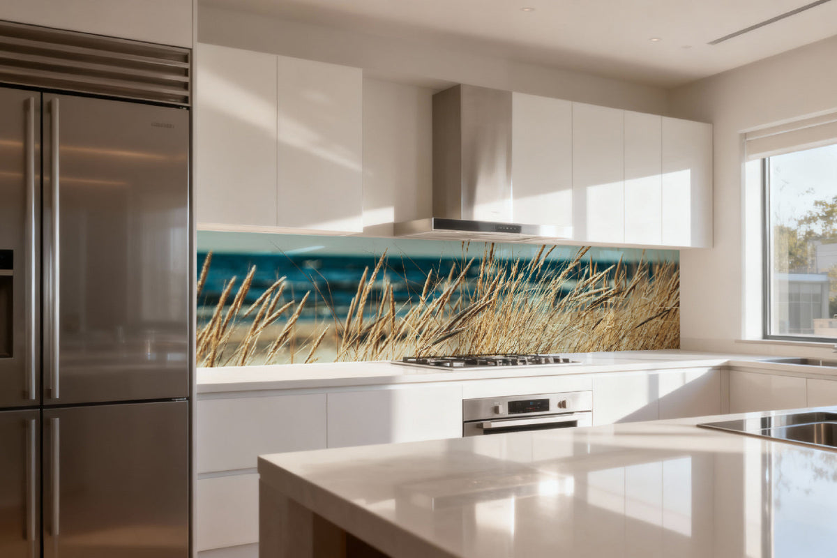 Küchenrückwand Dünengras am Meer