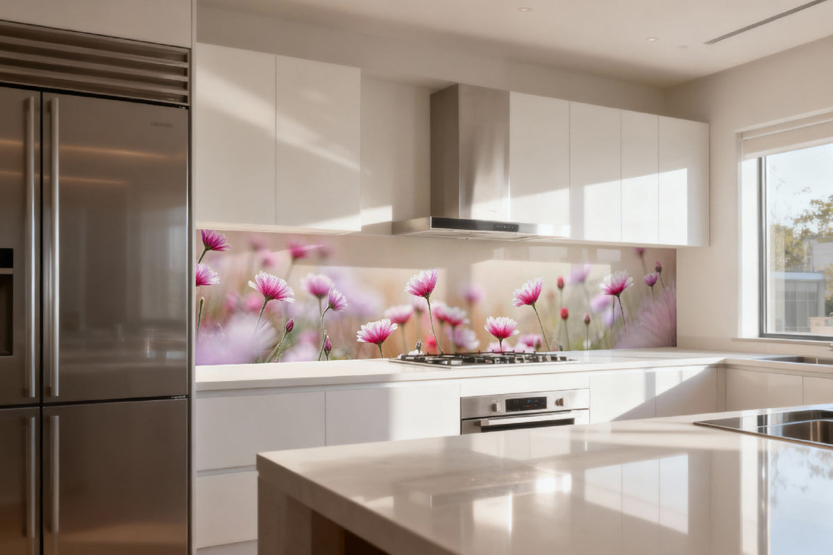 Küchenrückwand Frühlingsblumen