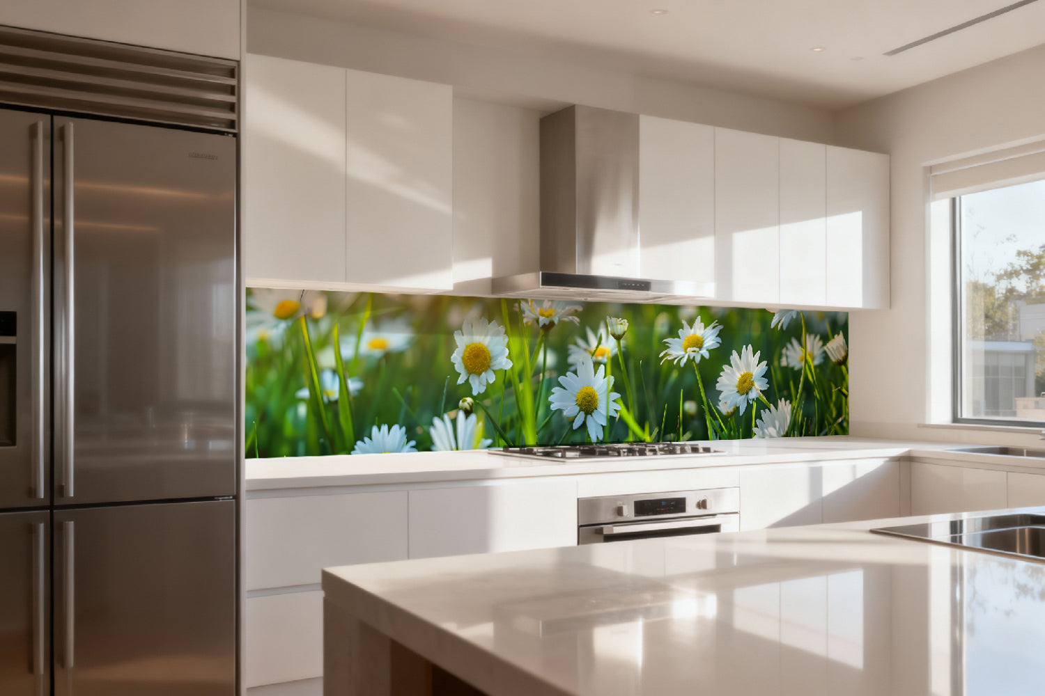 Küchenrückwand Frisches Gemüse und Kräuter