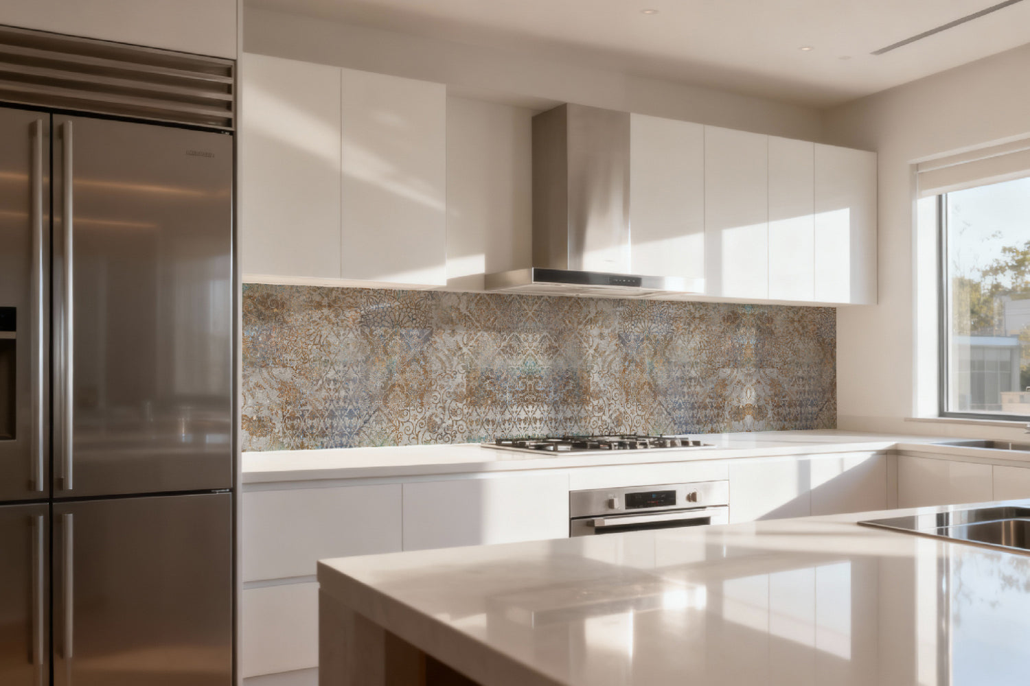 Küchenrückwand Ornament Vintage