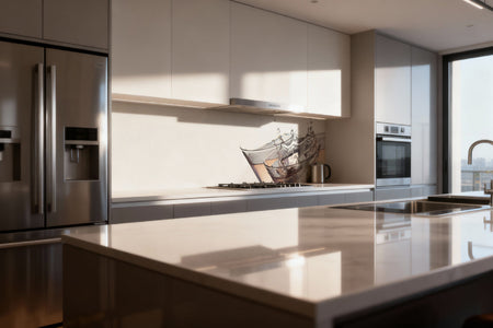 Küchenrückwand Sektgläser