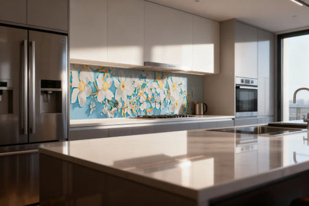 Küchenrückwand Narzissen & Blüten