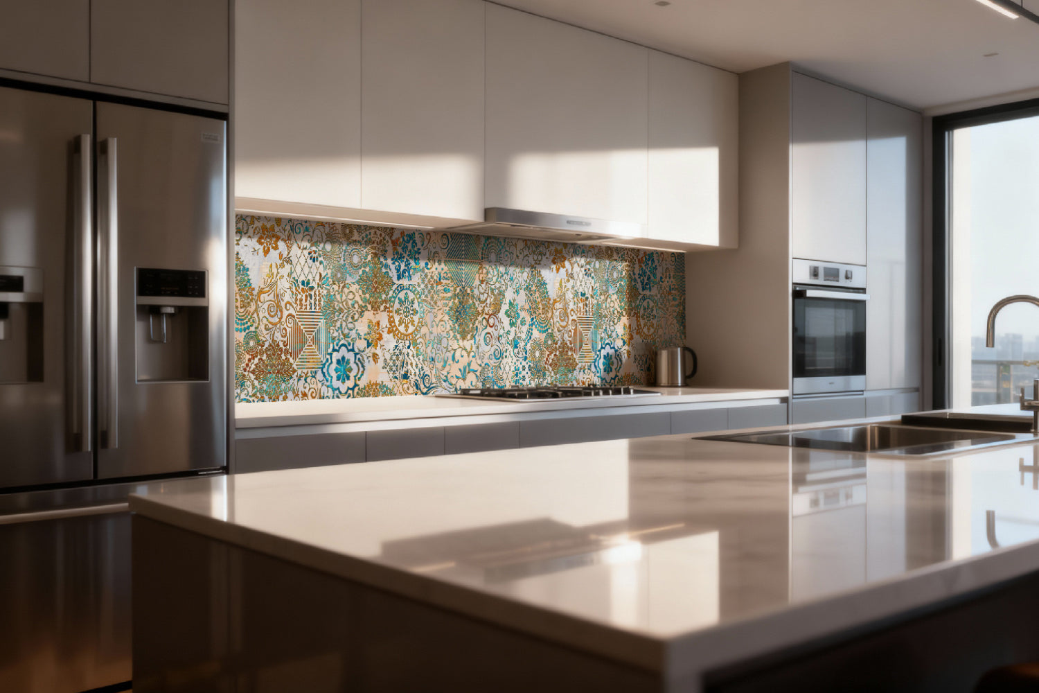 Küchenrückwand Orientalisches Muster