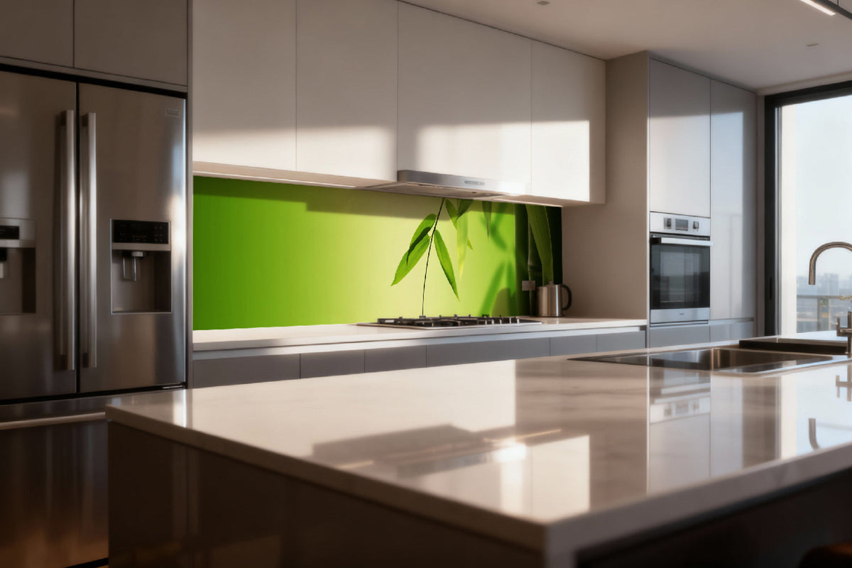 Küchenrückwand Zen Bambus