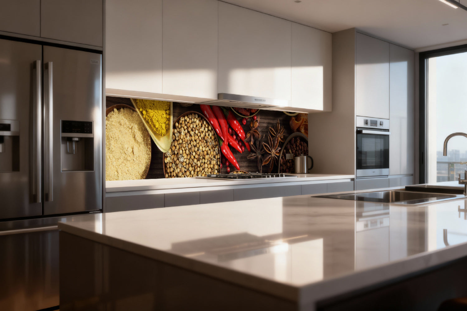 Küchenrückwand Orientalische Gewürze