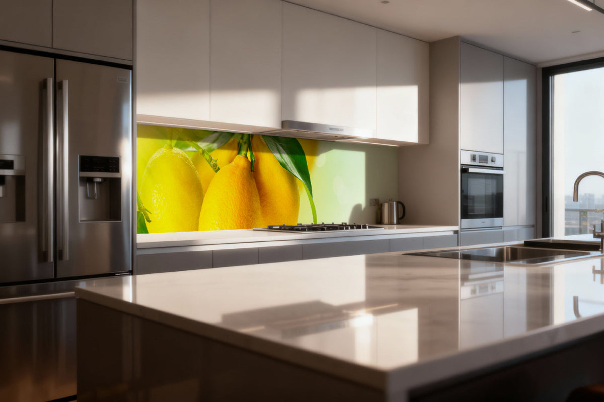 Küchenrückwand Frische Zitrone