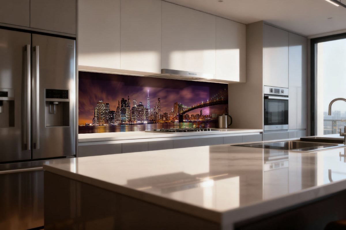 Küchenrückwand New York Skyline