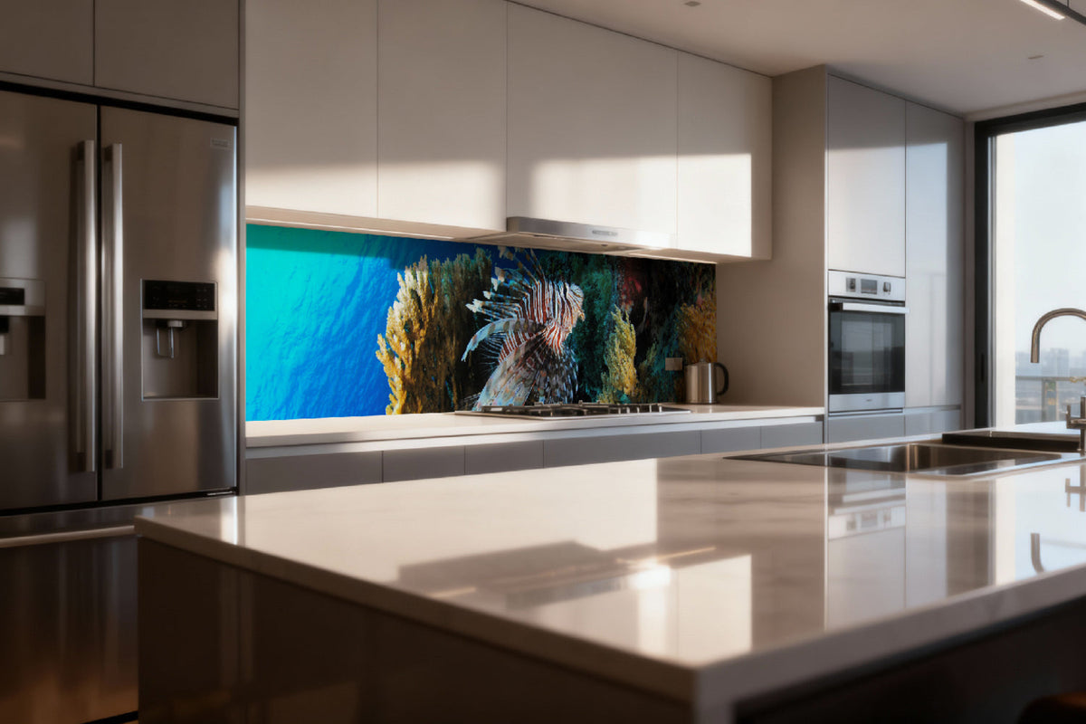 Küchenrückwand Unterwasserwelt