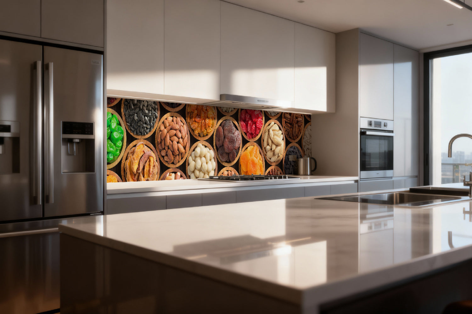 Küchenrückwand Nüsse & Trockenfrüchte