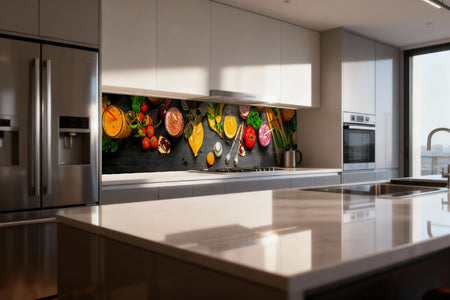 Küchenrückwand Gemüse & Smoothies