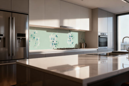 Küchenrückwand Frühlingsblüten Elegant
