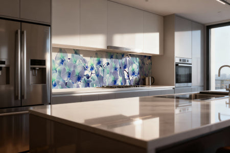 Küchenrückwand Orchideen