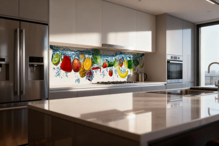 Küchenrückwand Obst & Gemüse Splash
