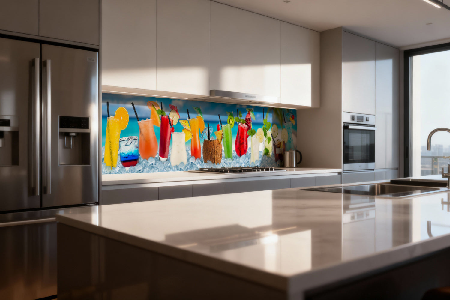 Küchenrückwand Tropische Bar Stimmung