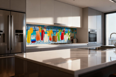 Küchenrückwand Tropische Bar Stimmung