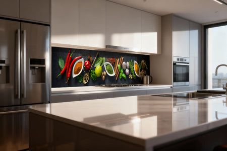 Küchenrückwand Gewürze & Kräuter