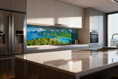 Küchenrückwand Tropisches Inselparadies