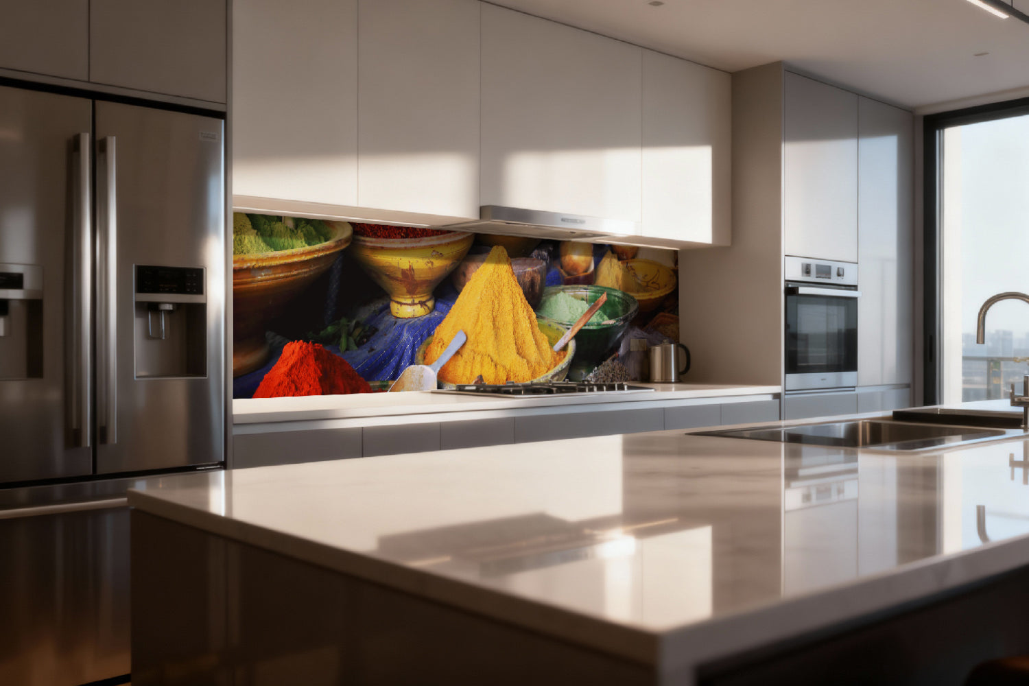 Küchenrückwand Orientalische Gewürze