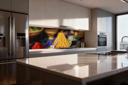 Küchenrückwand Orientalische Gewürze