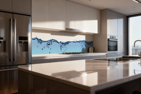 Küchenrückwand Wasser Splash