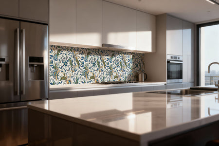 Küchenrückwand Florales Ornament