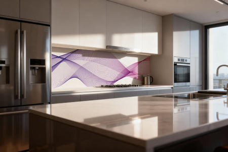 Küchenrückwand Abstrakte Linien