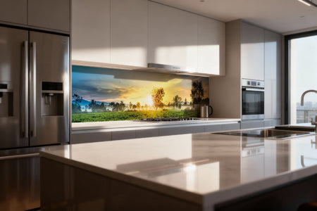 Küchenrückwand Sonnenaufgang