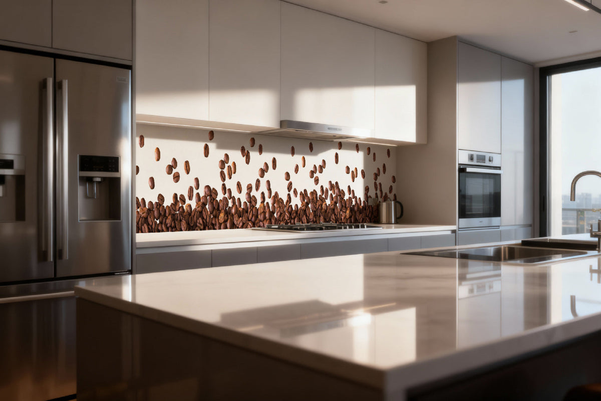 Küchenrückwand Kaffee Design modern