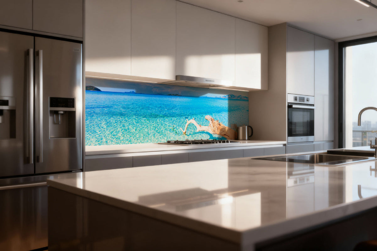 Küchenrückwand Türkisblaues Meer