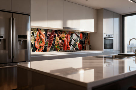 Küchenrückwand Meeresfrüchte & Fisch