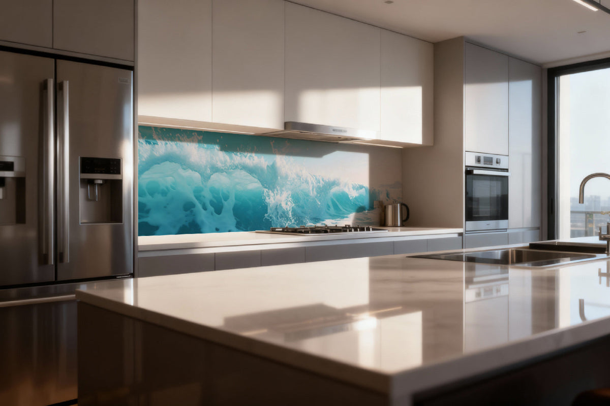 Küchenrückwand Türkisblaues Meer