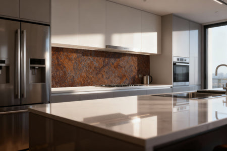 Küchenrückwand Rostoptik Dunkel