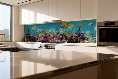 Küchenrückwand Korallenriff