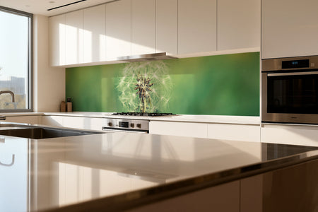 Küchenrückwand Pusteblume Makro