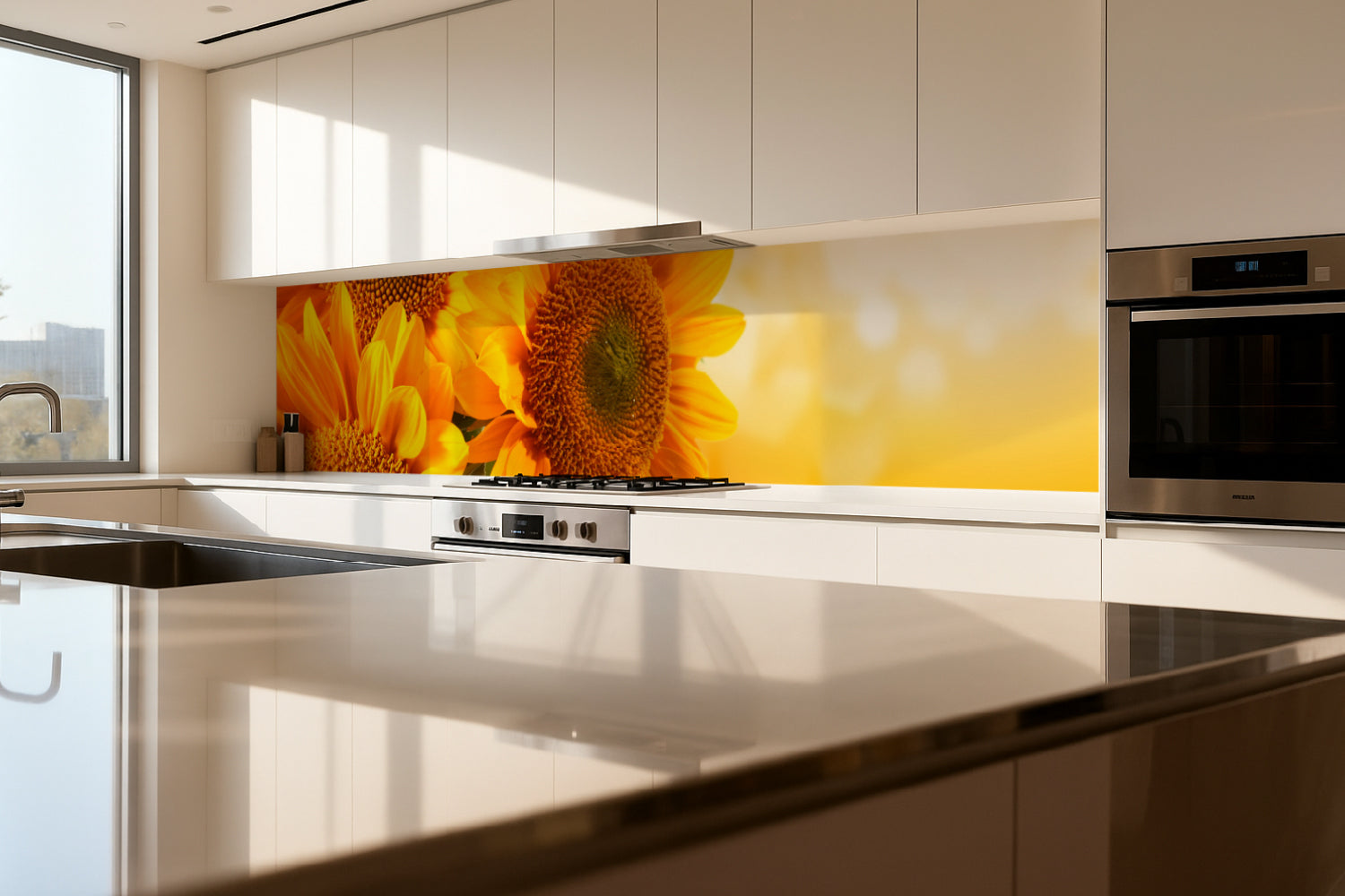 Küchenrückwand Sonnenblume