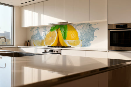 Küchenrückwand Frische Zitrone