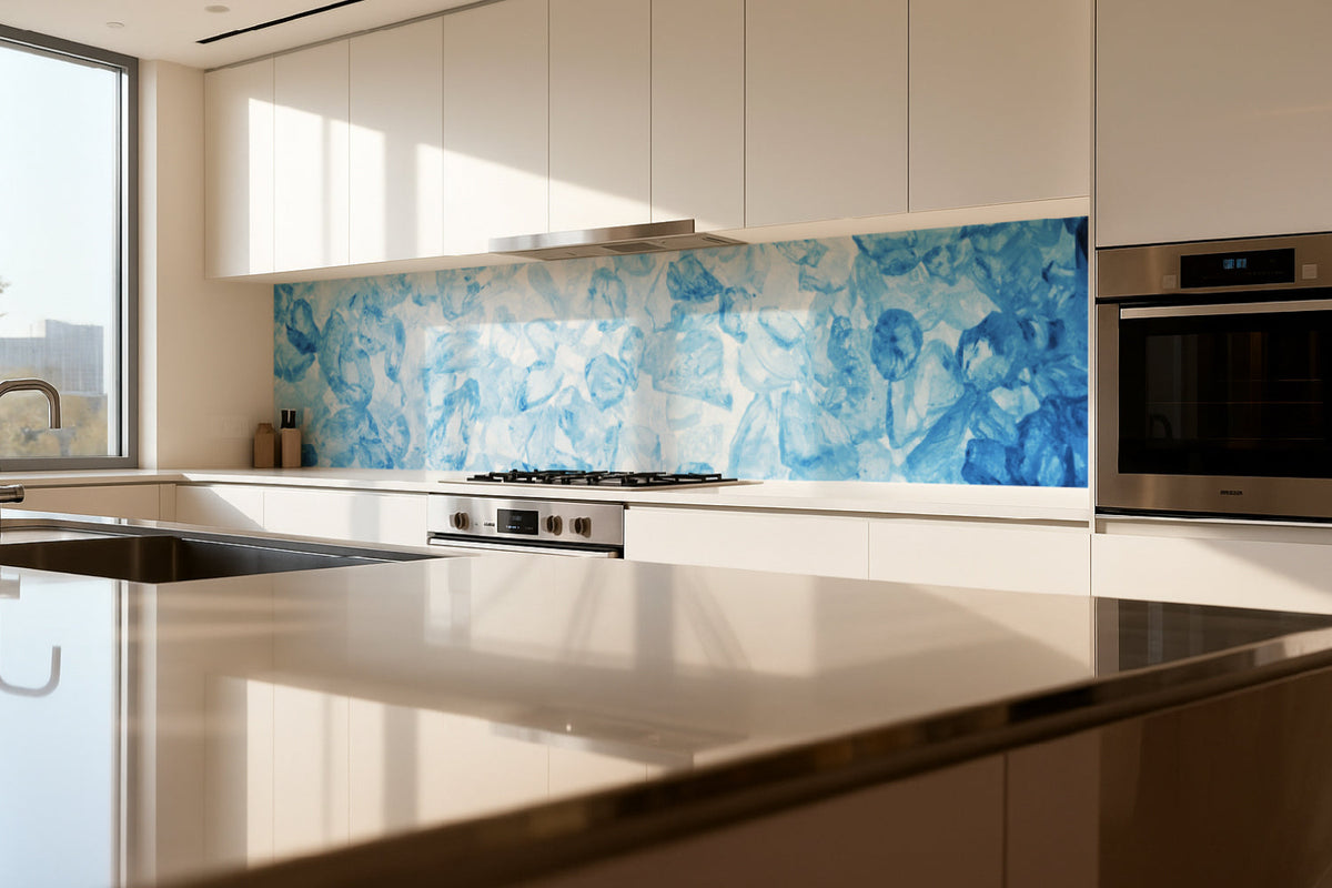 Küchenrückwand Eissteine