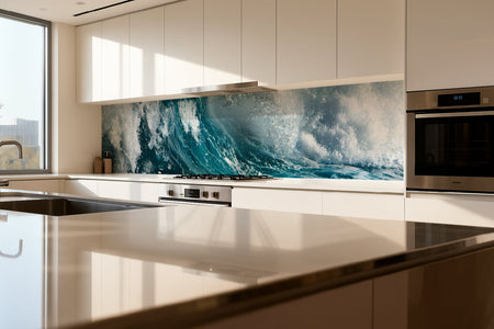 Küchenrückwand Meereswelle
