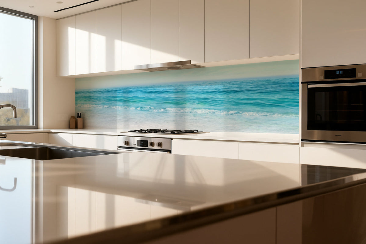 Küchenrückwand Meereswellen