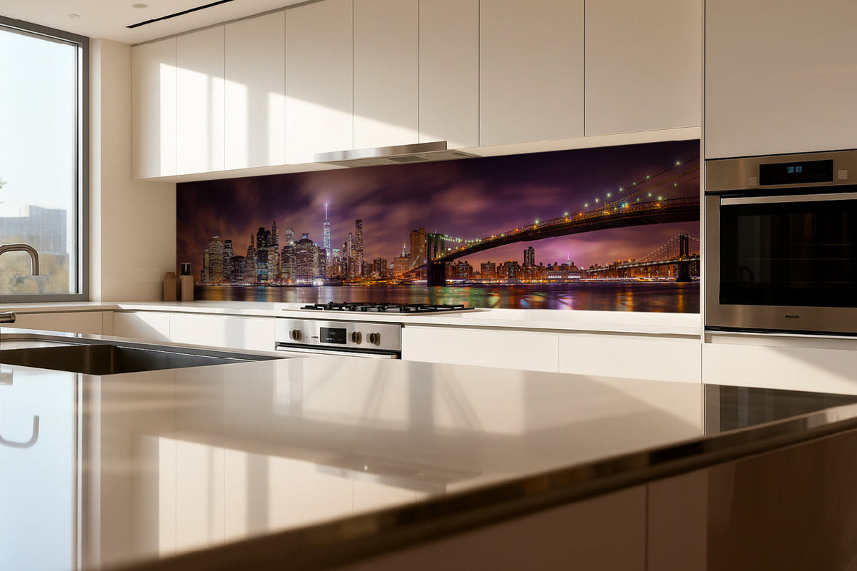Küchenrückwand New York Skyline