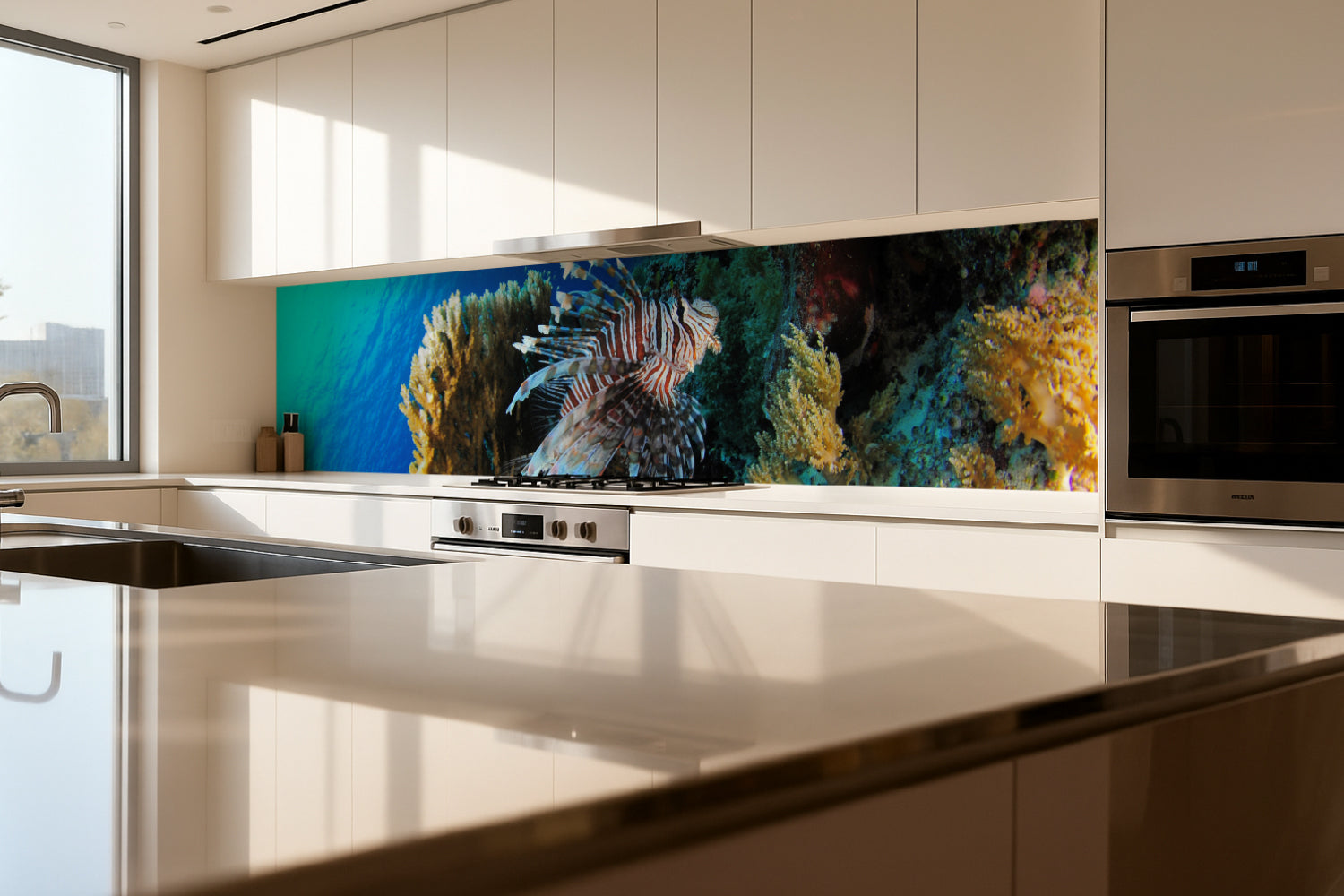 Küchenrückwand Unterwasserwelt