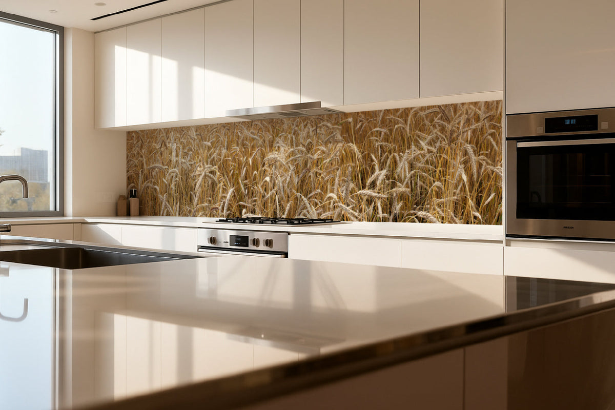 Küchenrückwand Weizenfeld Natur