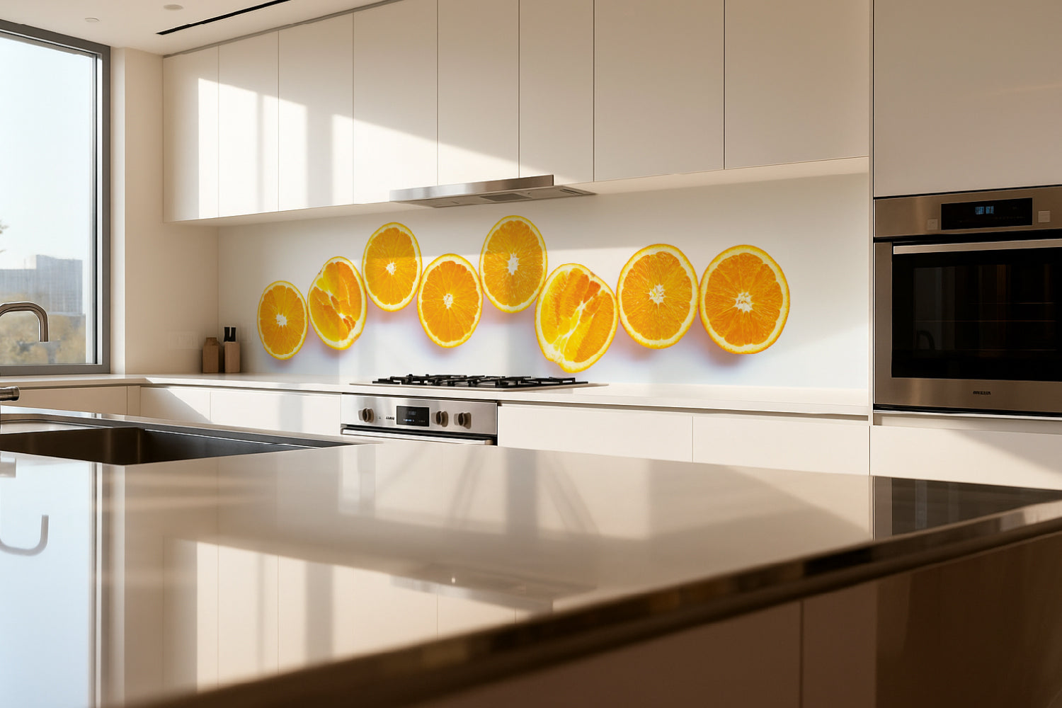 Küchenrückwand Orangen