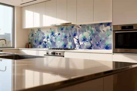 Küchenrückwand Orchideen