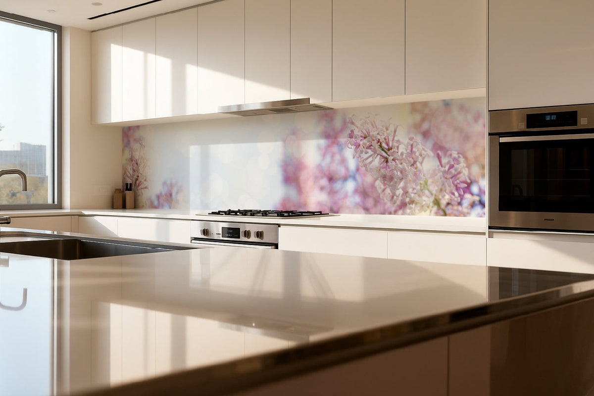 Küchenrückwand Florales Motiv Romantik