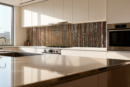 Küchenrückwand Waldmotiv